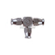 Goodridge 600 Series Reusable Tee Fitting An3 Aluminium Hoses & Fittings