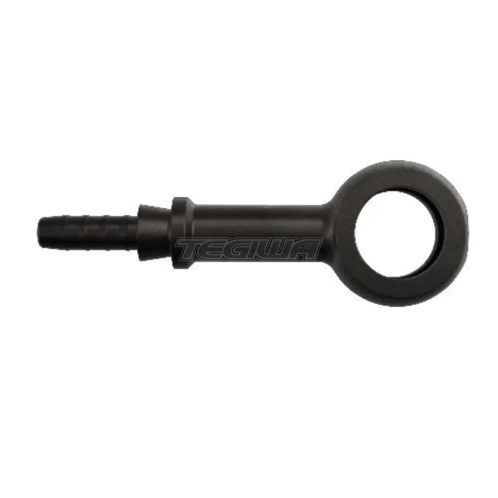 Goodridge 600 Series Straight Extended Crimp Banjo An3 Hose 10Mm Hole / Aluminium Black Brake Lines