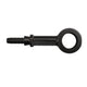 Goodridge 600 Series Straight Extended Crimp Banjo An3 Hose 10Mm Hole / Black Stainless Steel Brake