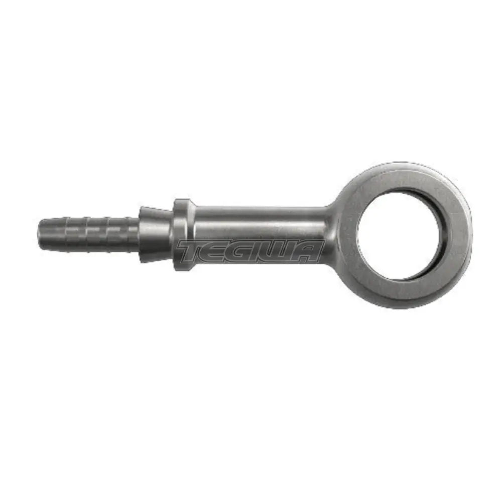 Goodridge 600 Series Straight Extended Crimp Banjo An3 Hose 7/16 Hole / Zinc Plated Brake Lines