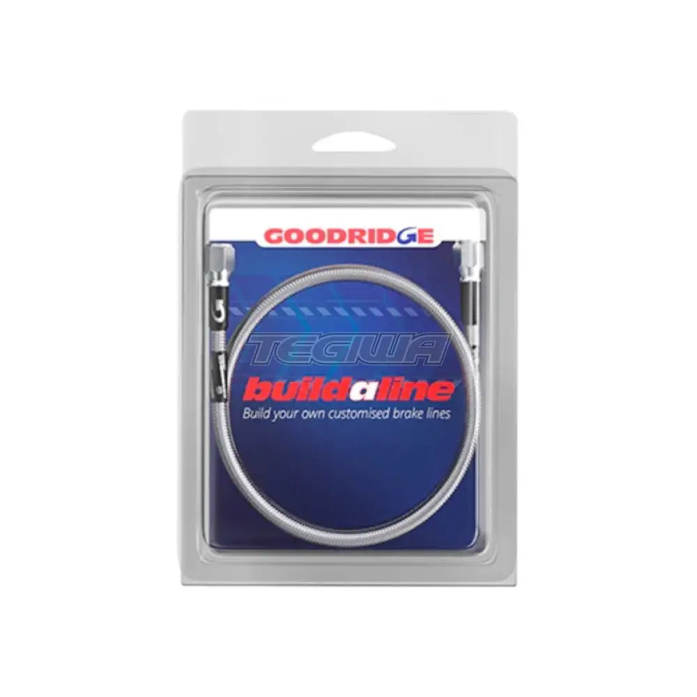 Goodridge Buildaline Braided Hose With Clear Coating 200Mm Brake Lines