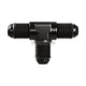 Goodridge Male Tee Adaptor 7/16 Jic An4 / Aluminium Black Hoses & Fittings
