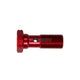 Goodridge Metric Single Banjo Bolt M10 X 1.00Mm Short 18Mm Under Hex / Aluminium Red Hoses &