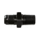 Goodridge Straight Male Jic To Npt Adaptor 7/16 An4 To 1/4 / Aluminium Black Hoses & Fittings