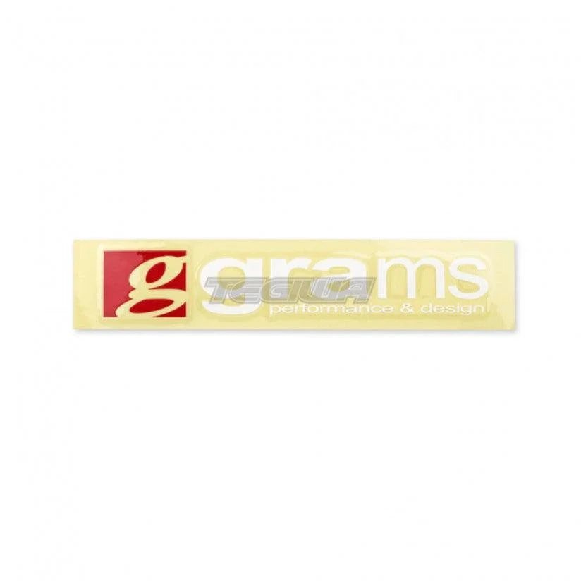 Grams Performance Die Cut 8" Logo Decal