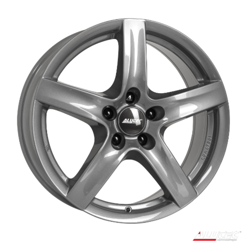 ALUTEC Grip T Alloy Wheel 16x6.5 ET66 5x130 Graphite 89.1mm CB