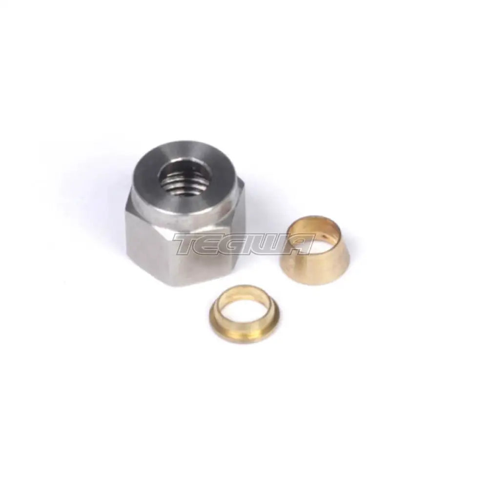 Haltech 1/4In Nut And Brass Ferrule Only Gaskets Flanges & Clamps