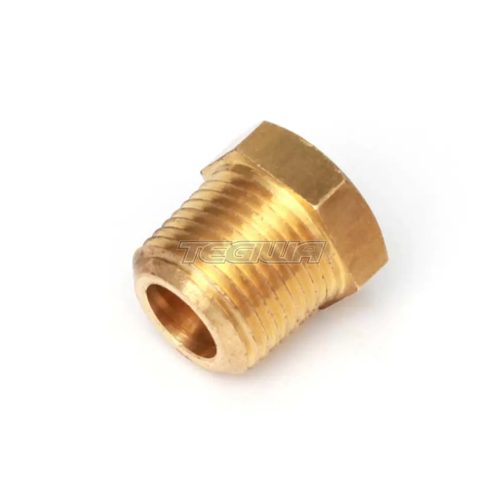 Haltech Adaptor - Brass 1/8In Nptf To 3/8In Gaskets Flanges & Clamps