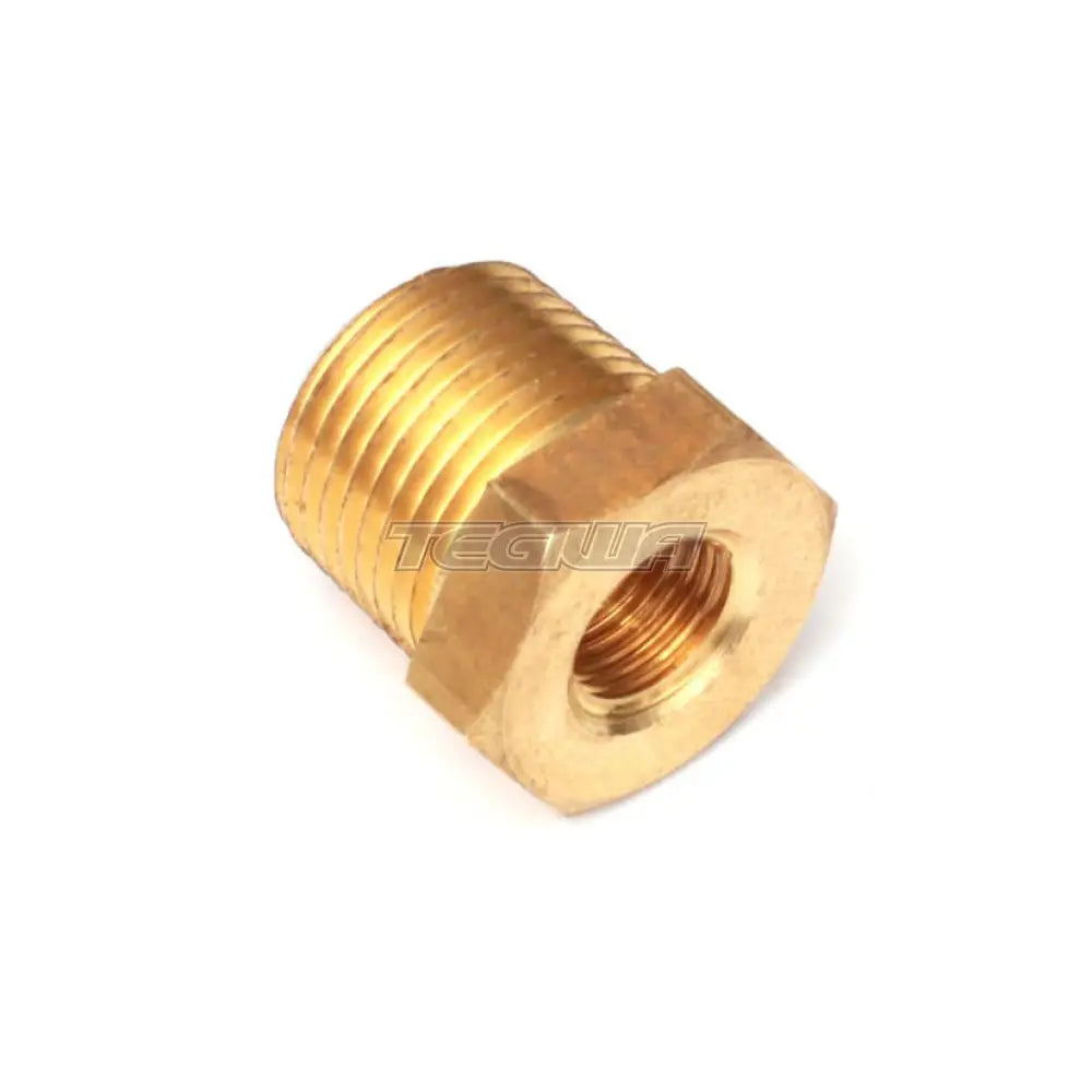 Haltech Adaptor - Brass 1/8In Nptf To 3/8In Gaskets Flanges & Clamps