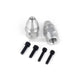 Haltech Aluminum Shock Sensor Mounting Nuts - 1/2In -20 Sensors And Connectors