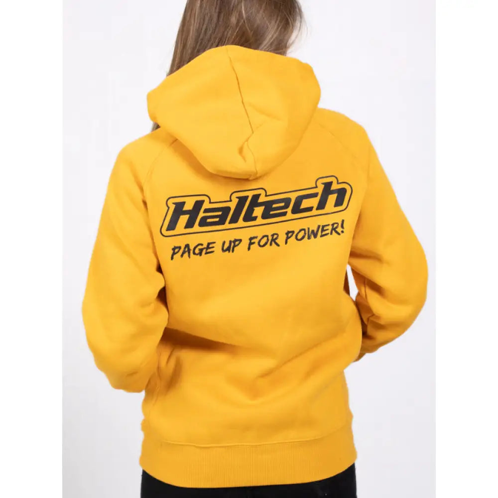 Haltech ’Classic’ Hoodie Yellow Hoodies