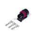 Haltech Plug And Pins - Delphi 3 Pin Pressure Sensor Connector