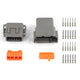 Haltech Plug And Pins Only - Matching Set Of Deutsch Dtm-12 Connectors (7.5 Amp) Sensors