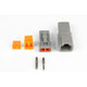 Haltech Plug And Pins Only - Matching Set Of Deutsch Dtp-2 Connectors (25 Amp) Sensors