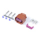 Haltech Plug And Pins - Suit Flex Fuel Composition Sensor