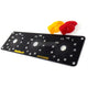Haltech Triple Switch Panel Kit - Includes Yellow & Red Knobs
