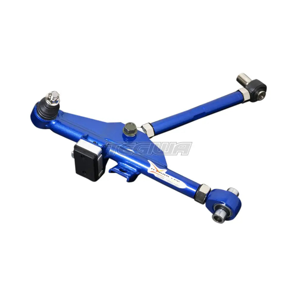 Hardrace 25mm Extended One Piece Adjustable Lower Control Arm And Tension Rod With Pillow Ball Bushes 2Pc Set Nissan