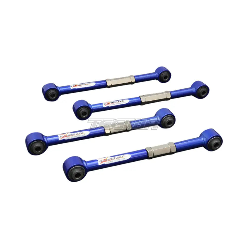 Hardrace Adjustable Rear Lateral Arm With Hardened Rubber Bushes 4Pc Set Honda Accord CL 03-07 Bushes