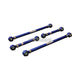 Hardrace Adjustable Rear Lateral Arms V2 With Spherical Bearings 4Pc Set Toyota Corolla AE86 83-87 Camber & Control Arms