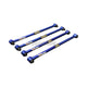 Hardrace Adjustable Rear Lateral Arms With Hardened Rubber Bushes 4Pc Set Mazda 323 Protege Ford Tierra 98-02 Camber &
