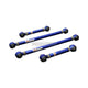 Hardrace Adjustable Rear Lateral Links With Hardened Rubber Bushes 4Pc Set Toyota Corolla AE86 83-87 Steering Arms