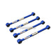 Hardrace Adjustable Rear Links With Hardened Rubber Bushes 4Pc Set Toyota Premio T240 Camber & Control Arms