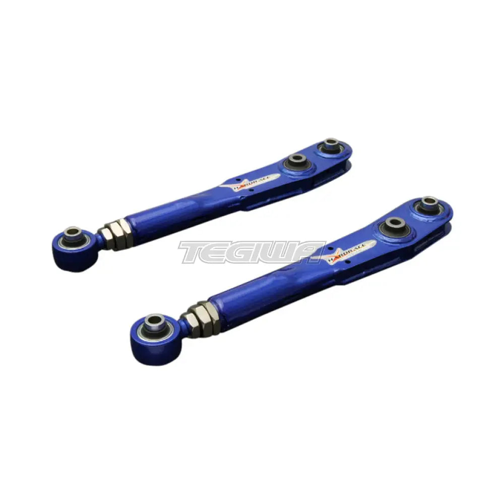 Hardrace Adjustable Rear Lower Control Arm With Spherical Bearings 2Pc Set Mitsubishi Evo 4-9 96-07 Camber & Control