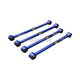 Hardrace Adjustable Rear Tie Rod 4Pc Set With Hardened Rubber Bushes 4Pc Set Nissan Primera P10 90-96 Ball Joints &