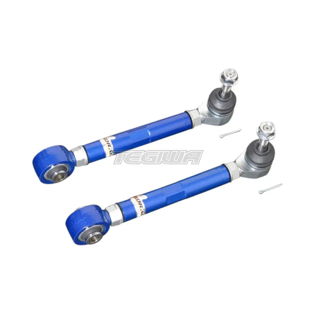 Hardrace Adjustable Rear Toe Control Arm With Spherical Bearings 2Pc Set Subaru Impreza GRB Legacy BM BR Forester SH SJ