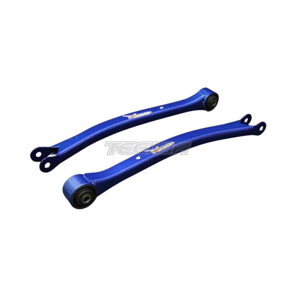 Hardrace Adjustable Rear Trailing Arms With Hardened Rubber Bushes 2Pc Set Subaru Impreza GC GG Legacy BD BH Camber &