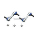 Hardrace Adjustable Universal Stabilizers Links 10mm Rod Ends 2Pc Set Bushes