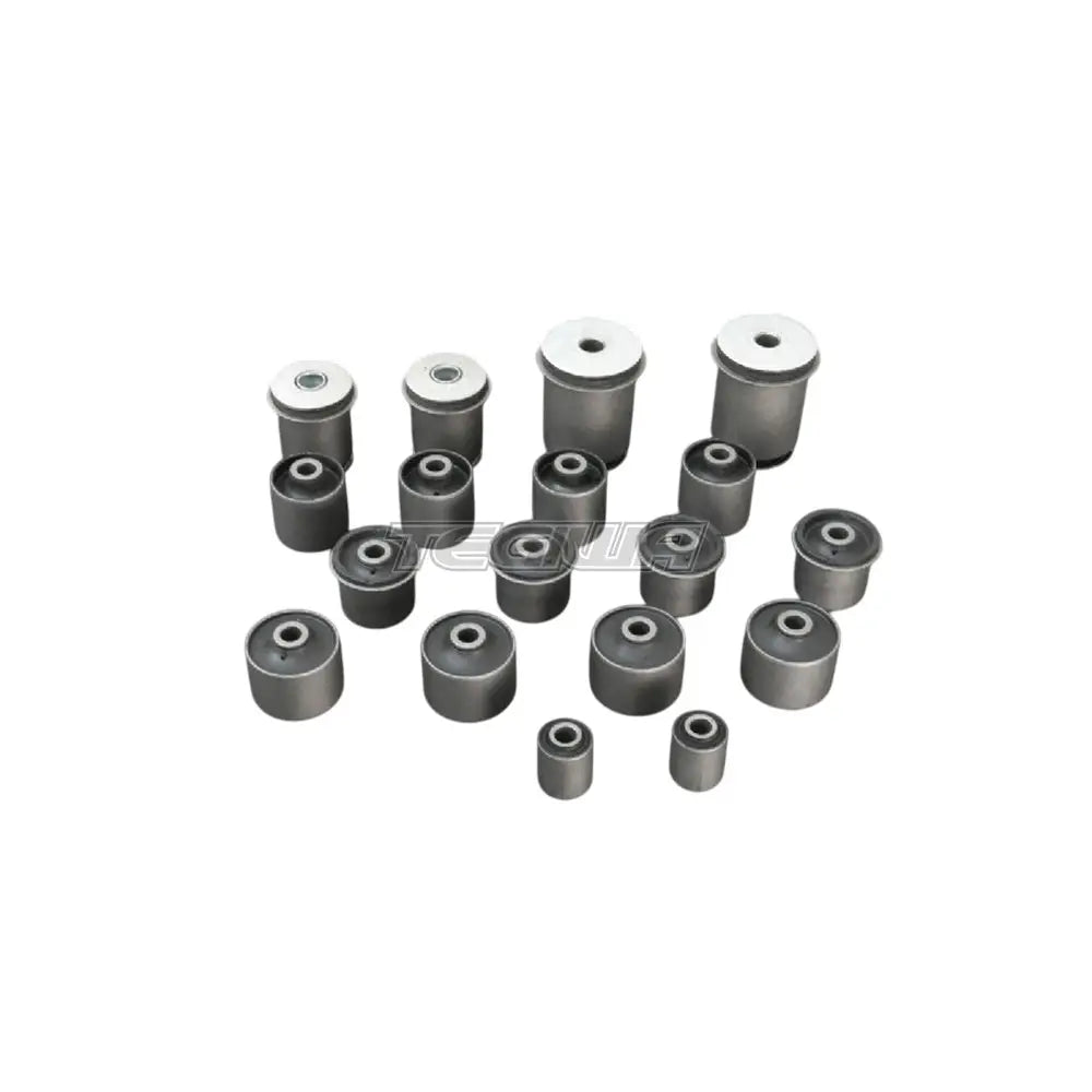 Hardrace Arm Bushing Complete Set Hardened Rubber Toyota Land Cruiser J300 21 + 18pcs Bushes