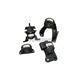 Hardrace Engine Mount Set Mitsubishi Lancer 01-07 MT 2.0 DOHC 2.4 4pcs Engine Mounts