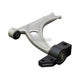 Hardrace Forged Aluminium Front Lower Control Arm With Hardened Rubber Bushes 2Pc Set VW Golf Mk5 03-09 Camber &
