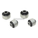 Hardrace Front Lower Arm Bushing Harden Rubber 4 Piece Set Nissan Micra K13 10 + Sunny N17 11 + Bushes