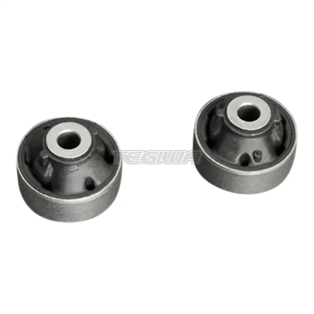 Hardrace Front Lower Arm Bushing Rear Hardened Rubber 2Pcs Nissan Tiida 04 + Livina 06-20 Sylphy 06-12 Sentra Bushes