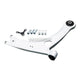 Hardrace Front Lower Control Arm Forged Aluminum Hardened Rubber 2Pcs Vw Golf 12-20 + T-Roc 17 + Audi A3 12-20 + Q2 16