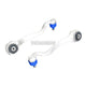 Hardrace Front Lower-Rear Arm Left And Right Harden Rubber 2 Piece Set Mercedes-Benz W212 ES 10-16 RWD Camber & Control