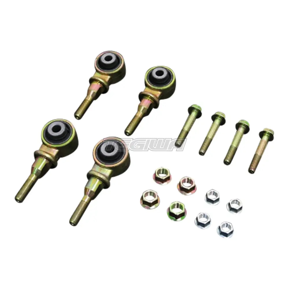 Hardrace Front Upper Arm Bushing Kit 4Pc Set Honda Accord 94-97 Bushes
