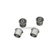 Hardrace Front Upper Arm Bushing Kit Hardened Rubber Toyota Land Cruiser J300 21- 4pcs Bushes