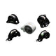 Hardrace Hardened 5Pc Engine Mount Kit Honda Integra DC2 B16 B18 94-01 Engine Mounts