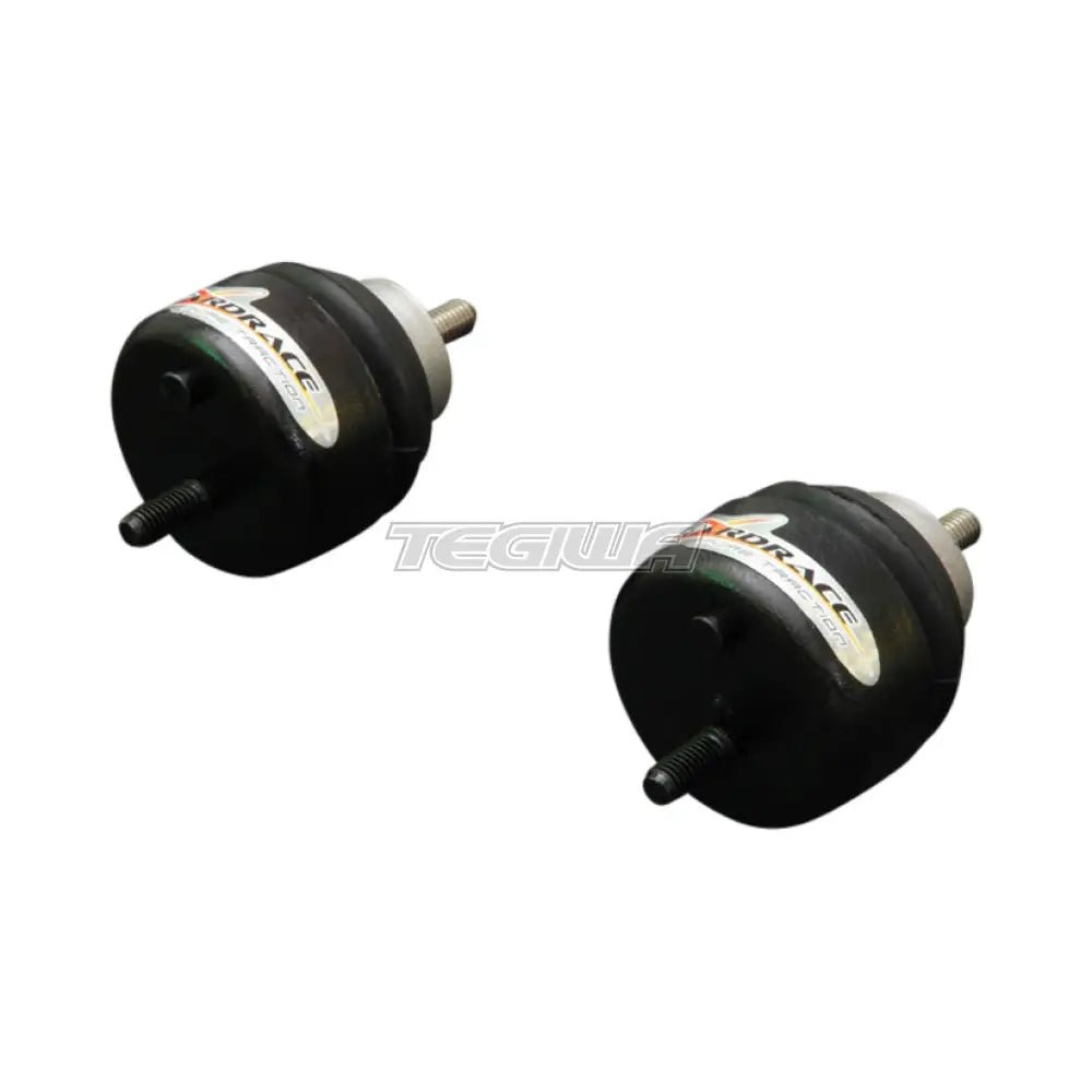 Hardrace Hardened Engine Mount 2Pc Set BMW 3 Series E36/M E46/M Z3/M E92M 91-13 Engine Mounts