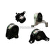 Hardrace Hardened Engine Mount 4Pc Set Honda Civic ES 1.7 MT 01-05 Engine Mounts
