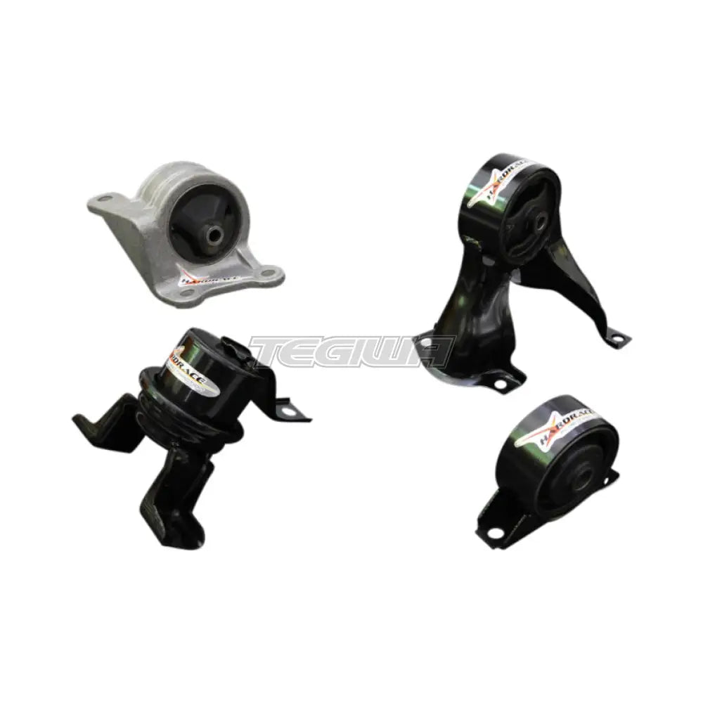 Hardrace Hardened Engine Mount 4Pc Set Mitsubishi Lancer Virage AT 01-05 Engine Mounts