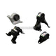 Hardrace Hardened Engine Mount 4Pc Set Mitsubishi Lancer Virage AT 01-05 Engine Mounts