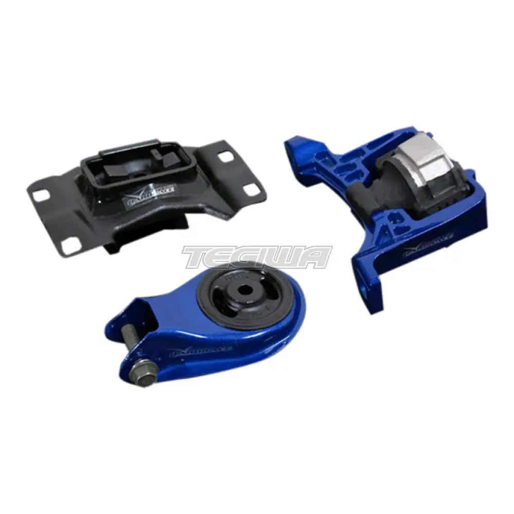 Hardrace Hardened Engine Mounts 3Pc Set Mazda 3 2.3L 03-08 Engine Mounts