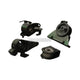 Hardrace Hardened Engine Mounts 4Pc Set Mazda 323 Protege Ford Tierra 1.8 2.0 MT 98-06 Engine Mounts