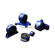 Hardrace Hardened Engine Mounts 4Pc Set Mitsubishi Evo 7-9 USDM 6MT 03-08 Engine Mounts