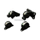 Hardrace Hardened Engine Mounts 4Pc Set Mitsubishi Lancer Virage MT 1.6 97-00 Engine Mounts
