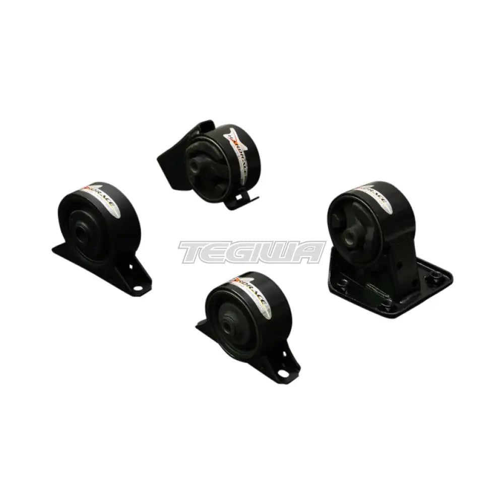 Hardrace Hardened Engine Mounts 4Pc Set Mitsubishi Lancer Virage MT 93-96 Engine Mounts